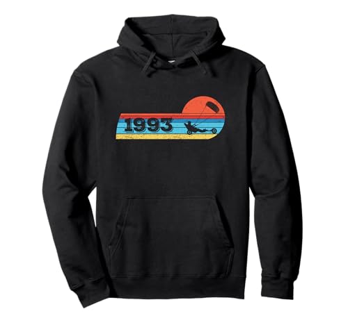 Kite-Strand-Segler Jahrgang 1993 Geburtstag Kite-Buggy Pullover Hoodie von Kitebuggying Zubehör Geschenke Shirts