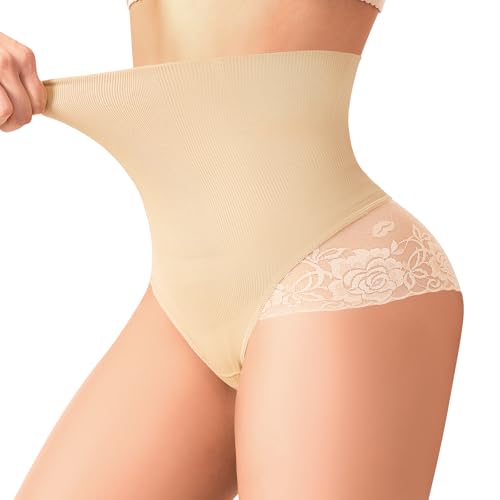 Kitfore Bauchweg Unterhose Damen Shapewear Hoher Taille Miederslip Miederhose Nahtlose Body Shaper Unterwäsche von Kitfore