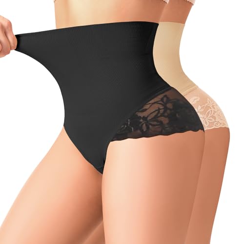 Kitfore Bauchweg Unterhose Damen Shapewear Hoher Taille Miederslip Miederhose Nahtlose Body Shaper Unterwäsche von Kitfore