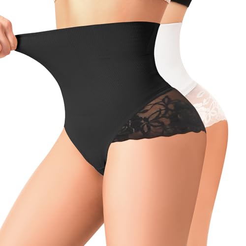 Kitfore Bauchweg Unterhose Damen Shapewear Hoher Taille Miederslip Miederhose Nahtlose Body Shaper Unterwäsche von Kitfore