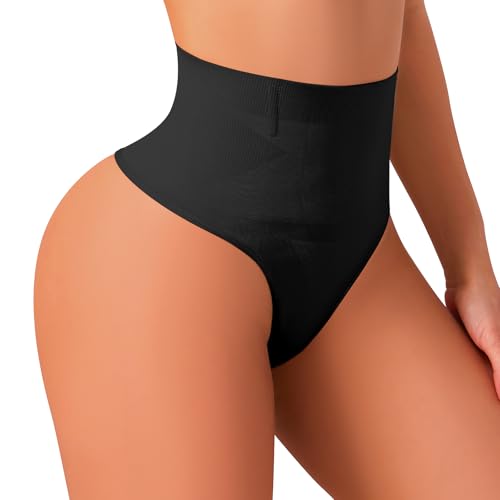 Kitfore Damen Bauchweg Unterhose Shapewear Tanga Nahtlos Miederslips Body Shaper Miederpant Figurformende Unterwäsche von Kitfore