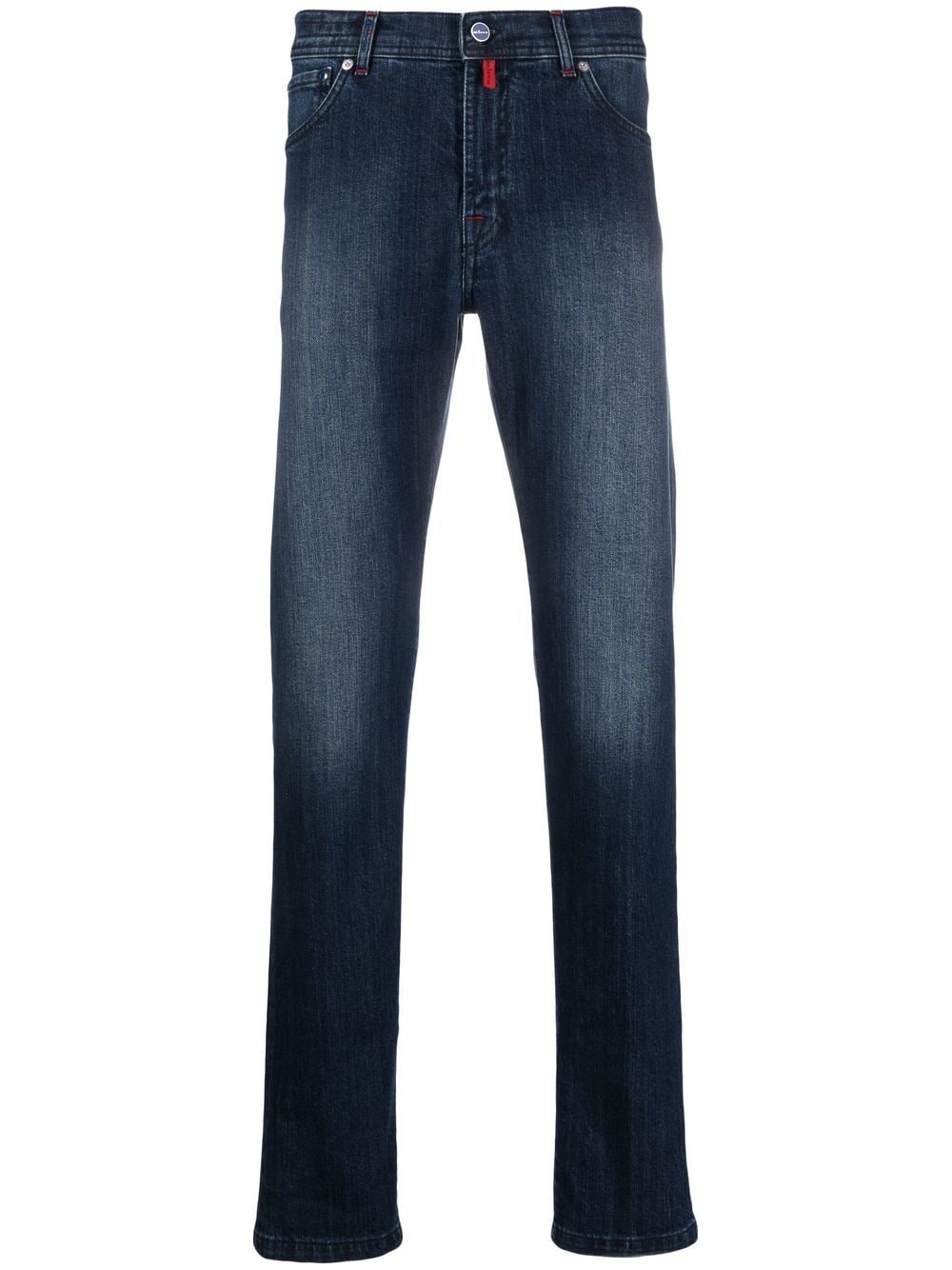 Kiton Dunkle Straight-Leg-Jeans - Blau von Kiton