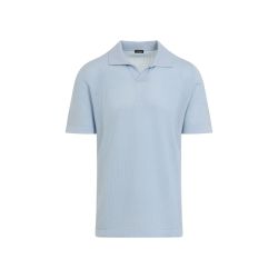 Kiton Herren T-shirt Aus 100% Baumwolle In Blau von Kiton