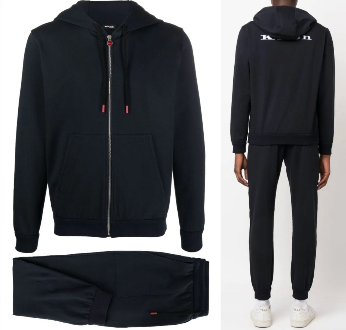 Kiton Jogginganzug Kiton Hooded Tracksuit Jogging-Anzug Sweater Trainingsanzug Lounge Sui von Kiton