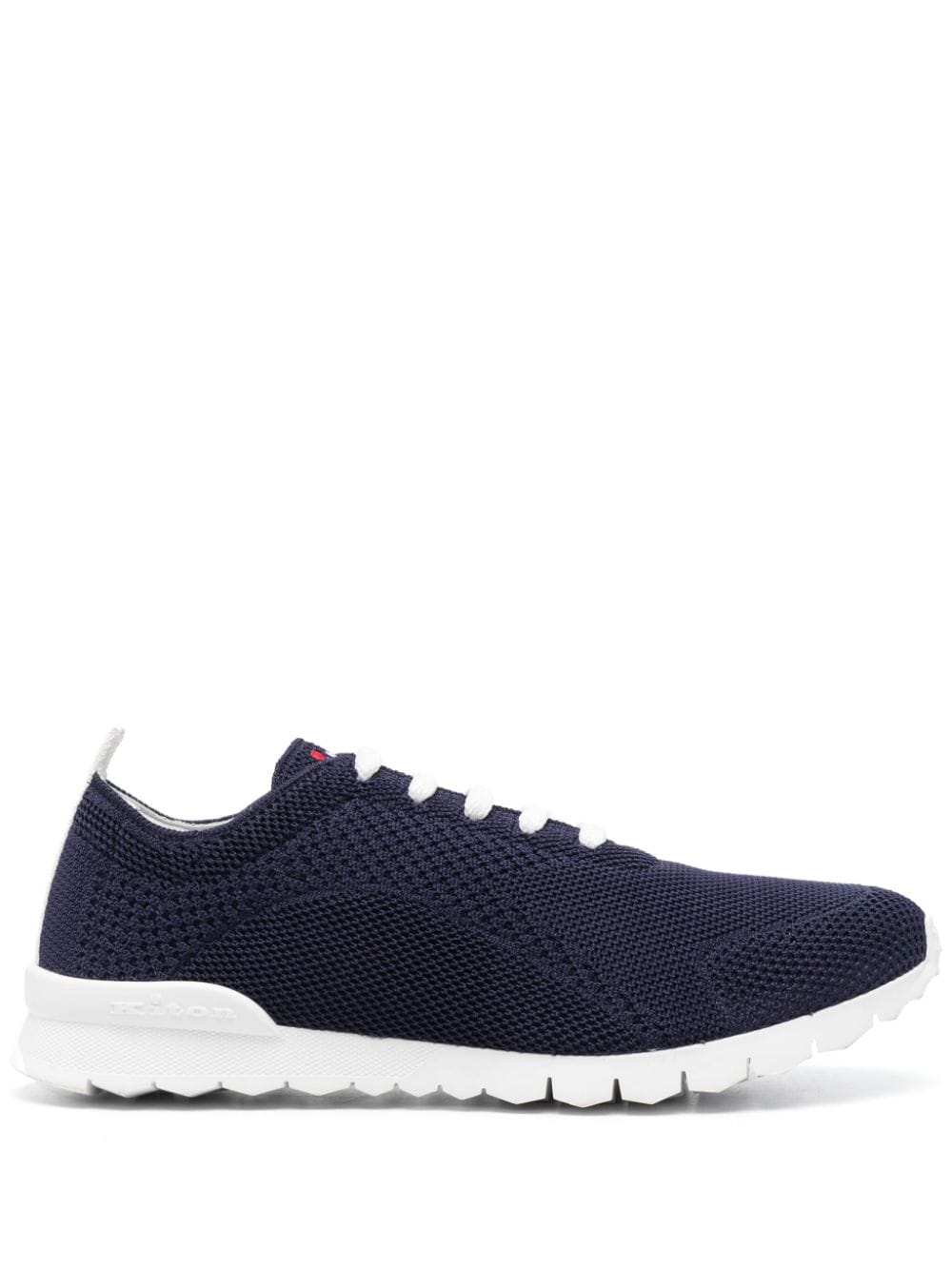 Kiton Sneakers mit Logo-Stickerei - Blau von Kiton