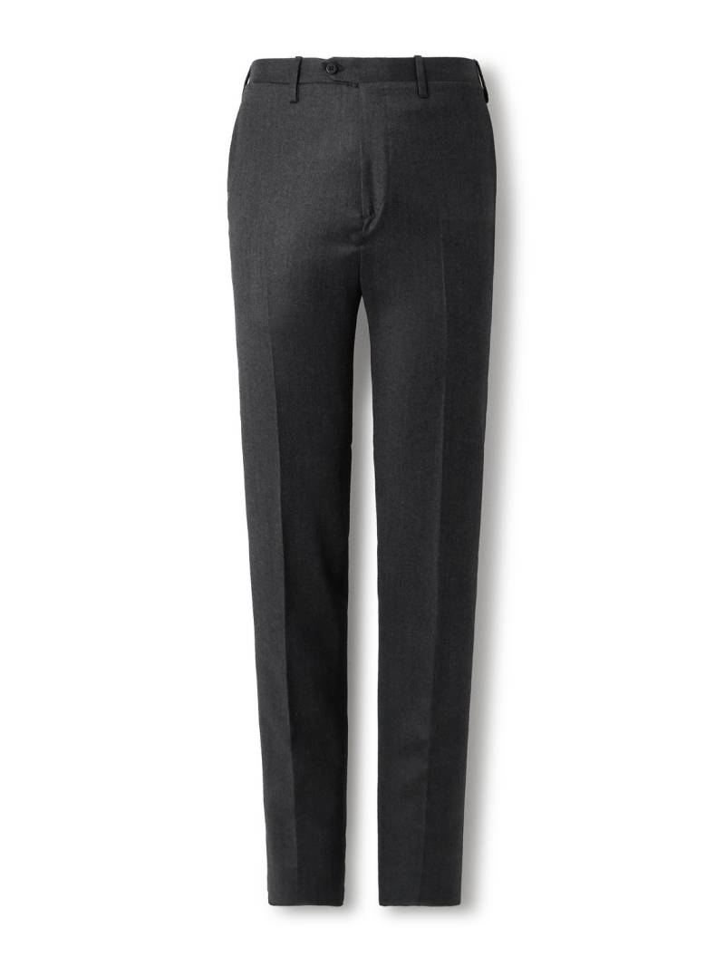 Kiton - Tapered Wool-Blend Twill Suit Trousers - Men - Gray - IT 50 von Kiton