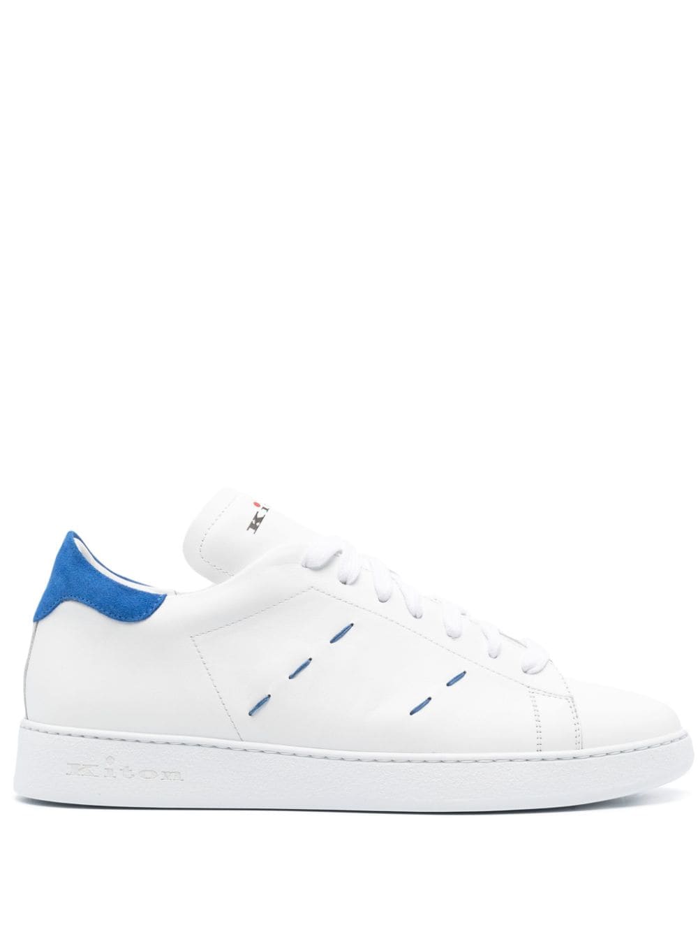 Kiton Sneakers mit Logo-Print - Weiß von Kiton