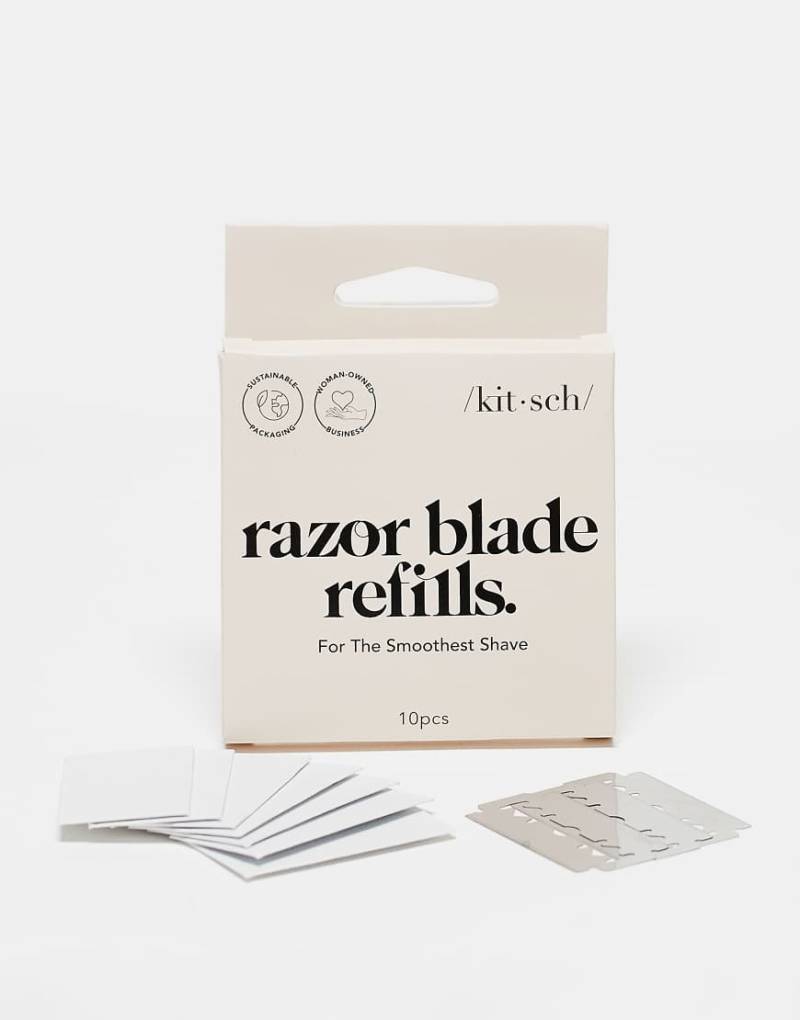 Kitsch - Razor Blade - Rasierklingen-Nachfüllpackung, 10 Stück-Keine Farbe von Kitsch