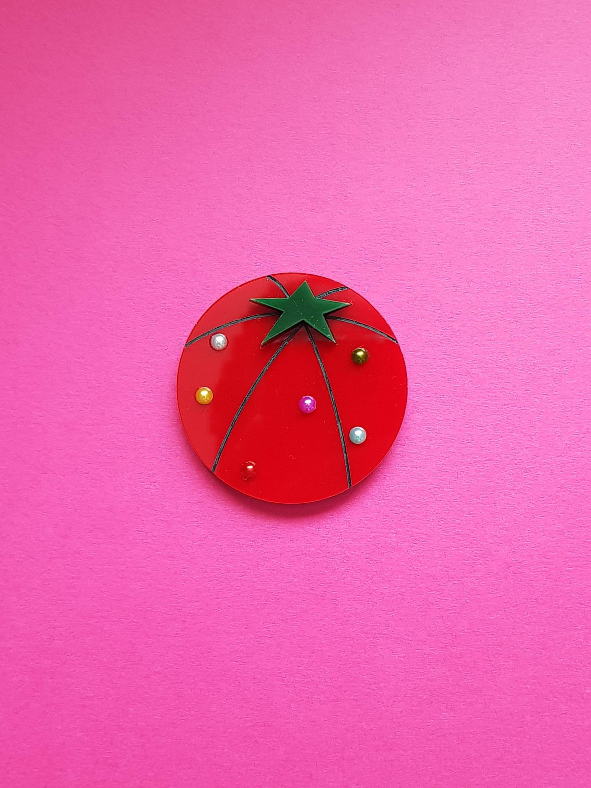Pin Kissen Brosche - Laser Geschnittenes Acryl Pin Kissen Brosche - Laser Geschnittenes Acryl von KitschyBlingBoutique
