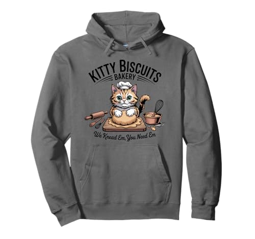Kitty Biscuits Bakery We Knead Em You Need Em Damen Mädchen Pullover Hoodie Kitty Biscuits Bakery We Knead Em You Need Em Damen Mädchen Pullover Hoodie von Kitty Biscuits Bakery We Knead Em You Need Em