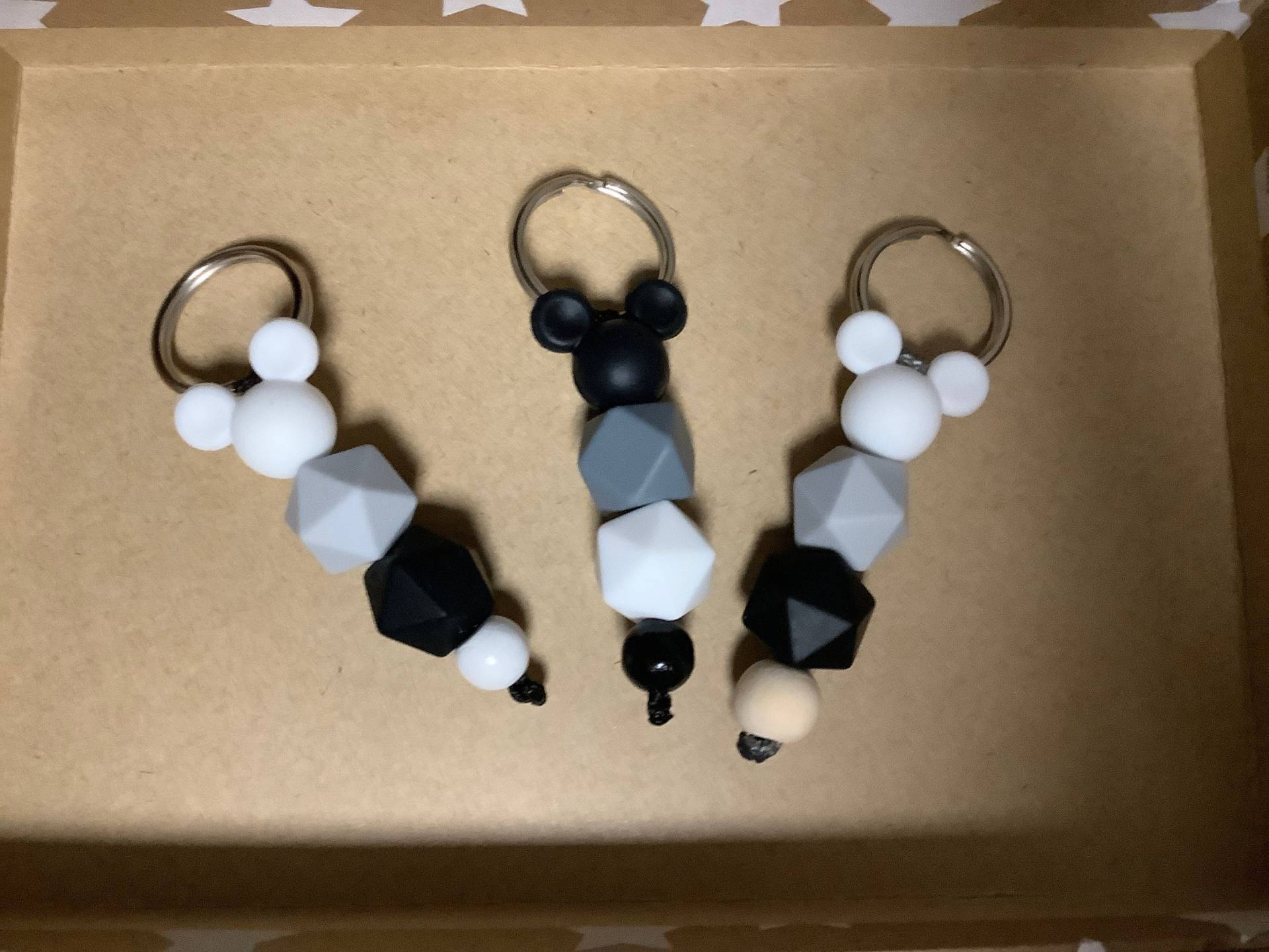 Schlüsselanhänger Mickey Mouse von KittysHaekelstube