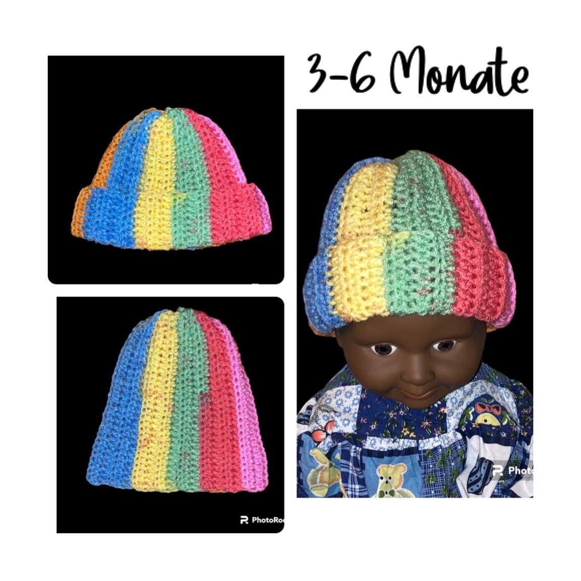 Babymütze Ostermütze 3-6 Monate Babymütze Ostermütze 3-6 Monate von KittysHandarbeiten