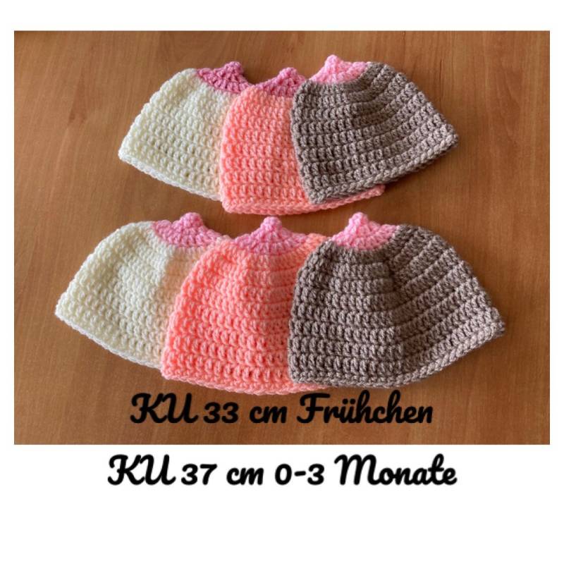 Boobie Mütze/Beanie „stillzeit" Für Frühchen, Neugeborene 0-3 Monate Boobie Mütze/Beanie „stillzeit" Für Frühchen, Neugeborene 0-3 Monate von KittysHandarbeiten