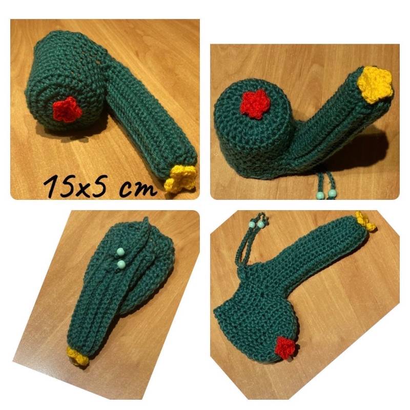 Willy Wärmer „Kaktus" Mit Blüten von KittysHandarbeiten