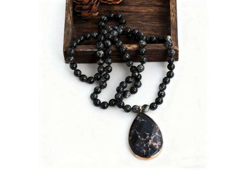 Kityhome Charm-Ketten-Set Festive Kristall Halskette, Elegante Weihnachts-Kette für Damen (Set, Perfekte Passform & Komfort), Vielseitig tragbar von Kityhome