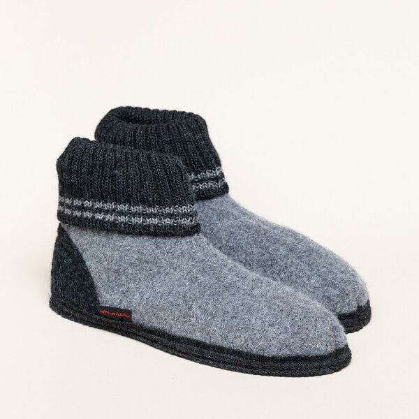 Kitz-Pichler Hüttenschuh MV Kauns - Filzhausschuh für Damen & Herren aus 100% Schurwolle von Kitz-Pichler