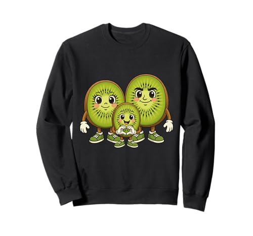 Kiwi mit Herz und Familie | Süße Kiwi-Frucht mit Mama & Papa Sweatshirt Kiwi mit Herz und Familie | Süße Kiwi-Frucht mit Mama & Papa Sweatshirt von Kiwi Designer Designs
