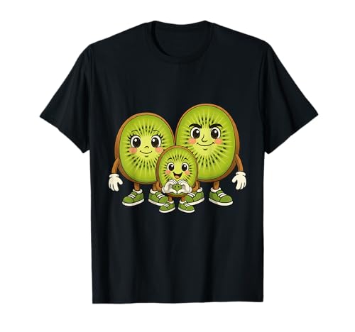 Kiwi mit Herz und Familie | Süße Kiwi-Frucht mit Mama & Papa T-Shirt Kiwi mit Herz und Familie | Süße Kiwi-Frucht mit Mama & Papa T-Shirt von Kiwi Designer Designs