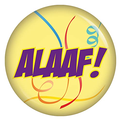 Button Alaaf! Zubehör Accessoires für Fasching Fasnet Fastnacht Karneval an Kostüm Mütze Kleid Anzug für Kinder und Erwachsene Dekoration Verkleidung von Kiwikatze