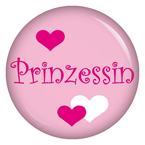 Button Prinzessin Zubehör Accessoires für Fasching Fasnet Fastnacht Karneval an Kostüm Mütze Kleid Anzug für Kinder und Erwachsene Dekoration Verkleidung von Kiwikatze