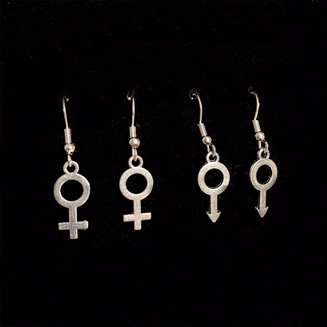 Gender Symbol Earrings von KiwisFairyShop