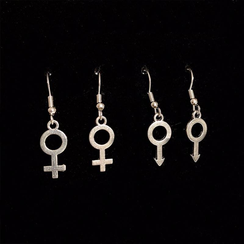 Gender Symbol Earrings Gender Symbol Earrings von KiwisFairyShop