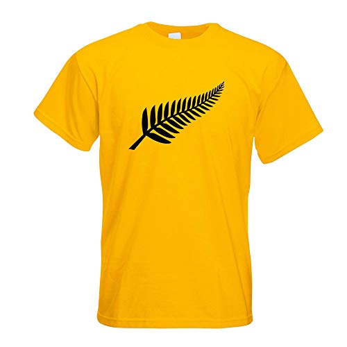 Kiwistar Silver Fern/Neuseeland/Kiwis T-Shirt in 15 Herren Funshirt Bedruckt Design Sprüche Spruch Motive Oberteil Baumwolle Print Größe S M L XL XXL von Kiwistar