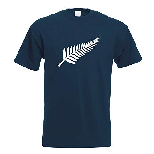 Kiwistar Silver Fern/Neuseeland/Kiwis T-Shirt in 15 Herren Funshirt Bedruckt Design Sprüche Spruch Motive Oberteil Baumwolle Print Größe S M L XL XXL von Kiwistar