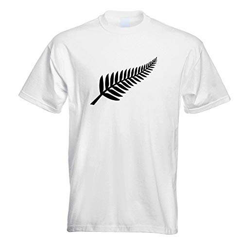 Kiwistar Silver Fern/Neuseeland/Kiwis T-Shirt in 15 Herren Funshirt Bedruckt Design Sprüche Spruch Motive Oberteil Baumwolle Print Größe S M L XL XXL von Kiwistar