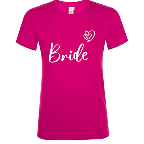 Kiwistar - T-Shirt Damen - pink - XXL - Bride - Junggesellinnenabschied - Braut Gruppenshirt - Brautfeier - Hochzeit - heiraten - Funshirt Kiwistar - T-Shirt Damen - pink - XXL - Bride - Junggesellinnenabschied - Braut Gruppenshirt - Brautfeier - Hochzeit - heiraten - Funshirt von Kiwistar