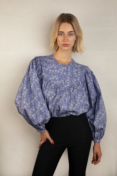 Kiwistories Bluse mit Puffärmeln von Kiwistories