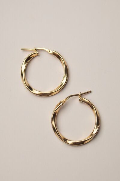 Kiwistories Premium Creolen Ohrringe Lemonaa Gold Vermeil nickelfrei Kiwistories Premium Creolen Ohrringe Lemonaa Gold Vermeil nickelfrei von Kiwistories