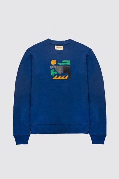 Kiwistories Herren Pullover aus Organic Baumwolle und Hanf Geo von Kiwistories