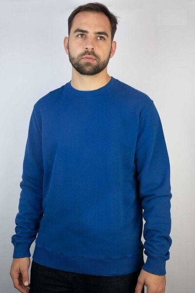 Kiwistories Herren Pullover aus Organic Baumwolle und Hanf Uni von Kiwistories