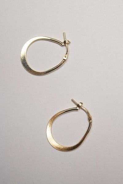 Kiwistories Ohrringe Gold Vermeil und recycelt 925er Sterling Silver- nickelfrei von Kiwistories