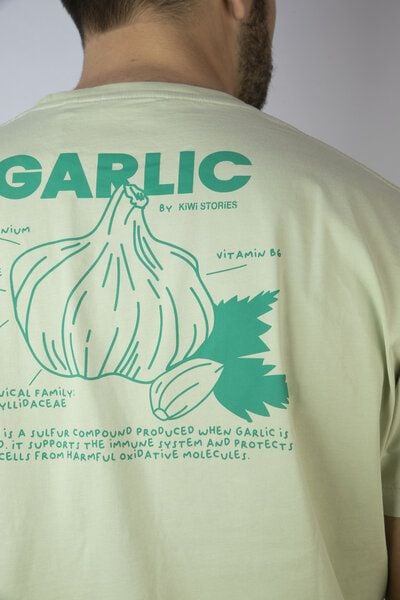 Kiwistories T-Shirt Unisex- 100%Org Baumwolle- mit Food Pint von Kiwistories