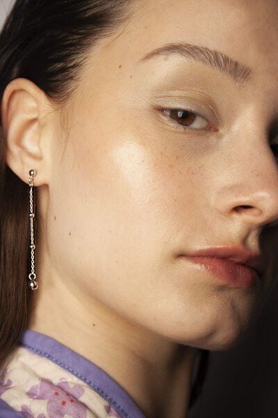 Ohrringe, Rhodiniertes recycelt 925er Sterling Silber Kiwistories Papayaa von Kiwistories