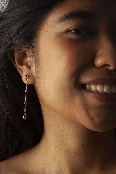 Ohrringe Gold Vermeil Kiwistories, nickelfrei Ohrringe Gold Vermeil Kiwistories, nickelfrei von Kiwistories