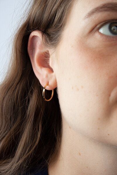 Ohrringe Gold Vermeil Kiwistories, nickelfrei von Kiwistories