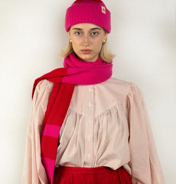 Strickschal aus Merino- Wolle Unisex Kiwistories, mulesingfrei von Kiwistories