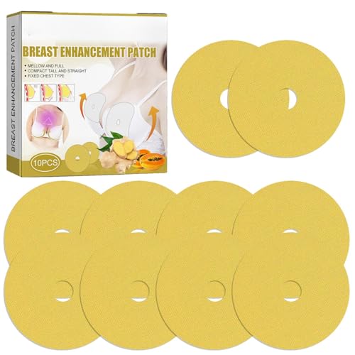 Kixolazr Brustvergrößerungs-Patch, Brustvergrößerungs-Patch, aufrechter Lifter, Vergrößerungs-Patch, Augmentation, straffendes Pad, Bruststraffungsstift, Ingwer-Nippelabdeckungen von Kixolazr