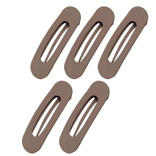 Kixolazr Flache Haarspangen – 5 x Haarspangen – flache Haarklammern für Frauen und Mädchen, Weihnachtsfeiertagszubehör von Kixolazr