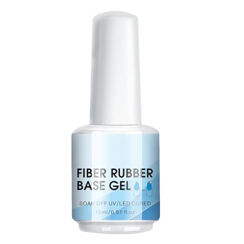 Kixolazr Nagelaufbau-Reparatur-Gel | Klar Fiberglas Basis Gel Nagellack - 15ml Schnelltrocknend Frauen Maniküre Zubehör Für Salon Reise Draußen Drinnen Zuhause von Kixolazr