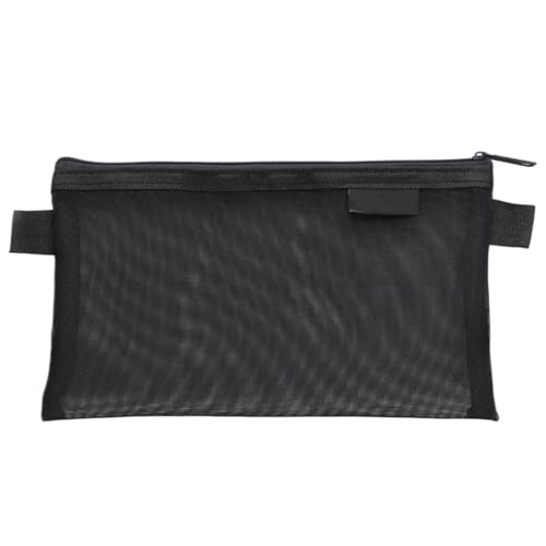 Kixolazr Netzstiftemappe | Mesh Reißverschluss Tasche Mit Netzdesign,Großes Stifteetui Für Schule Als Schulbedarf Für Schüler, Kinder, Jugendliche & Erwachsene von Kixolazr