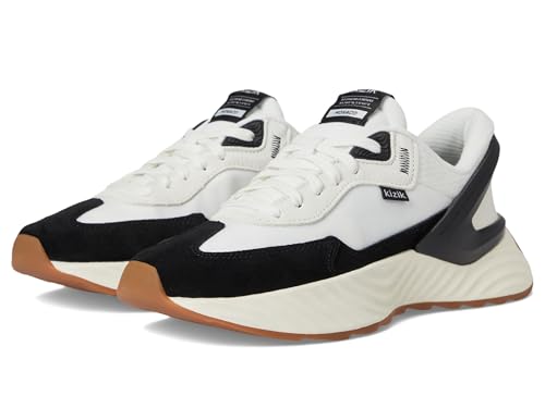 Kizik Monaco Damen-Sneaker, Weiß/Schwarz, 39 EU von Kizik