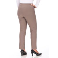 Große Größen: Bengalinhose in Ankle-Länge, mit Schlupfbund, taupe, Gr.42-56 von KjBRAND