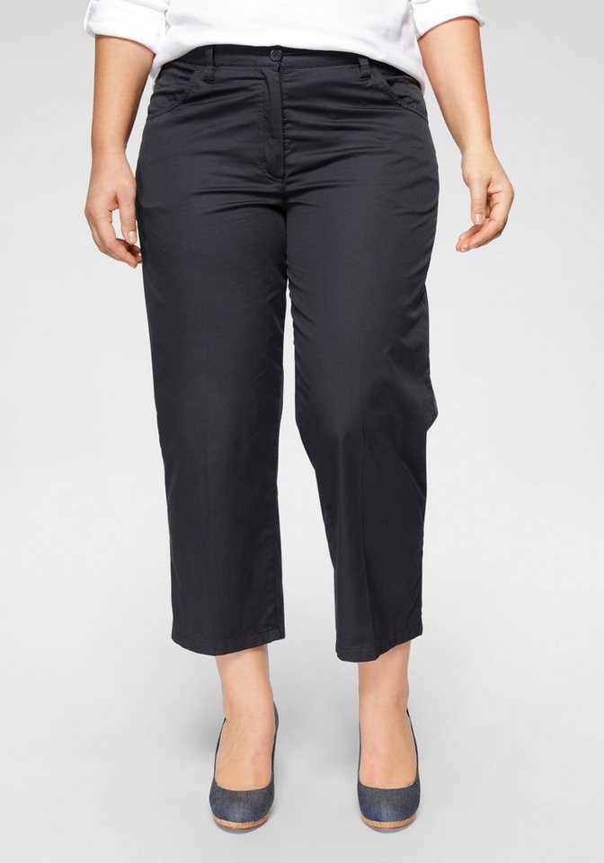 KjBRAND 7/8-Hose Babsie: bequemer Oberschenkel Sommerlich, leichter Baumwoll-Stretch von KjBRAND