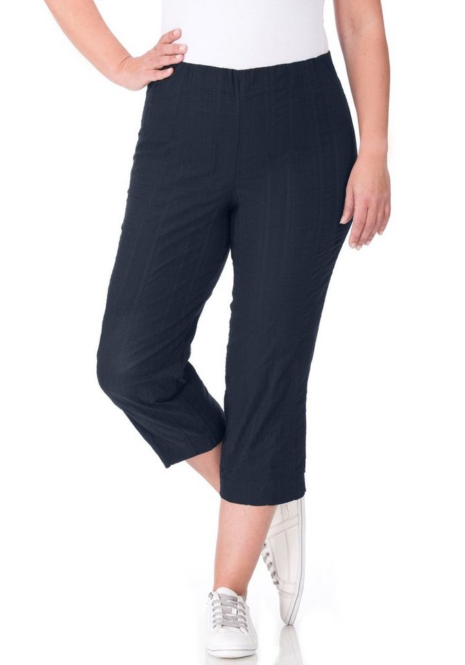 KjBRAND Caprihose Susie Capri Wash & Go Sommerhose bügelfrei von KjBRAND