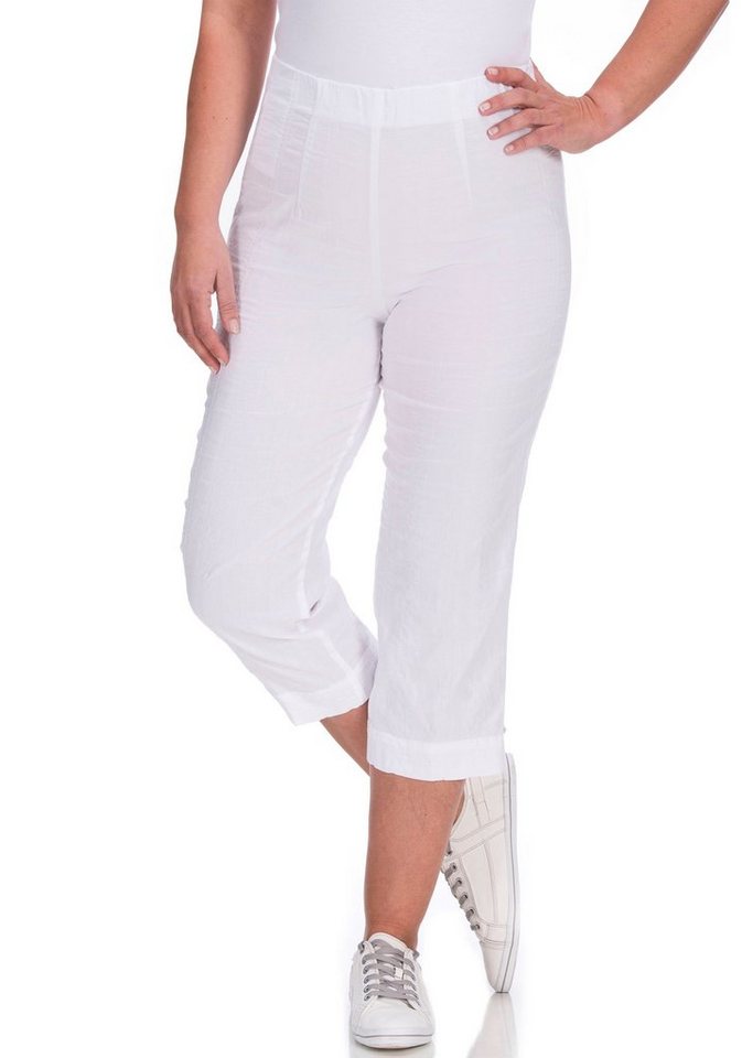 KjBRAND Caprihose Susie Capri Wash & Go Sommerhose bügelfrei von KjBRAND