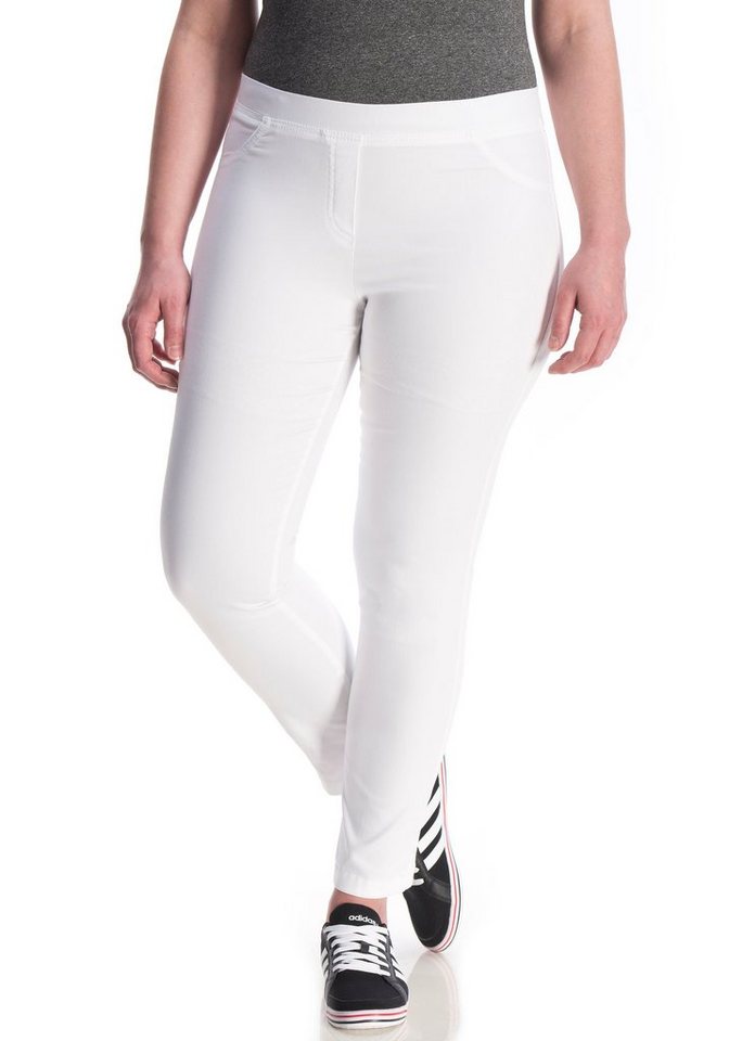 KjBRAND Jeansjeggings JENNY angenehm weiche Quer-Stretch Qualität von KjBRAND